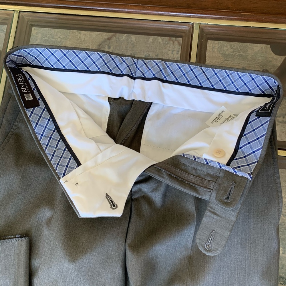 ❗️SALE❗️Riviera by Jack Victor men’s wool pant - Picture 6 of 8